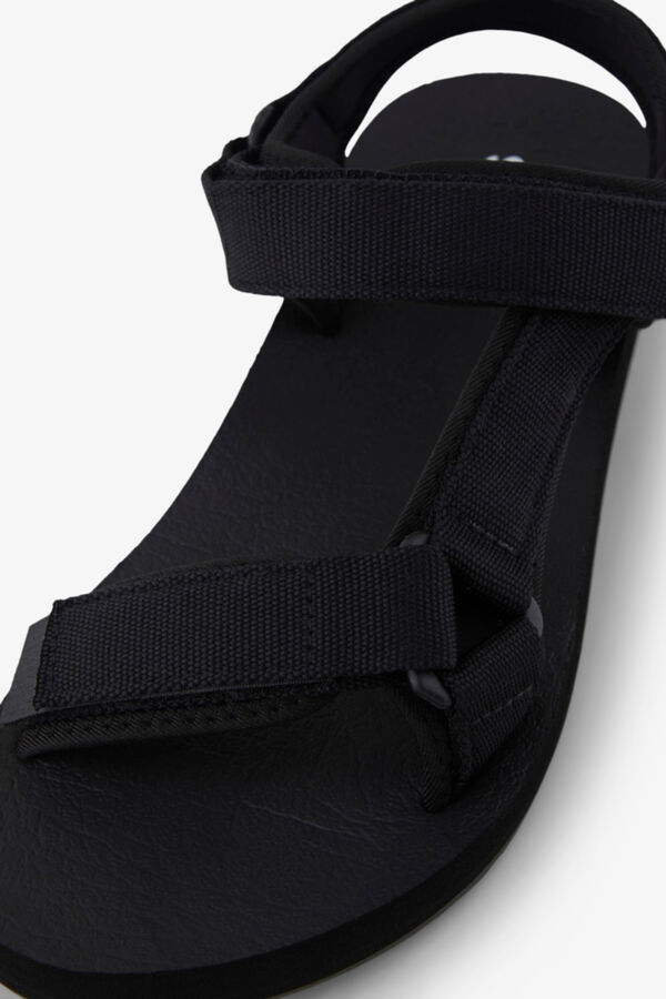 Womensecret Sandal with velcro noir
