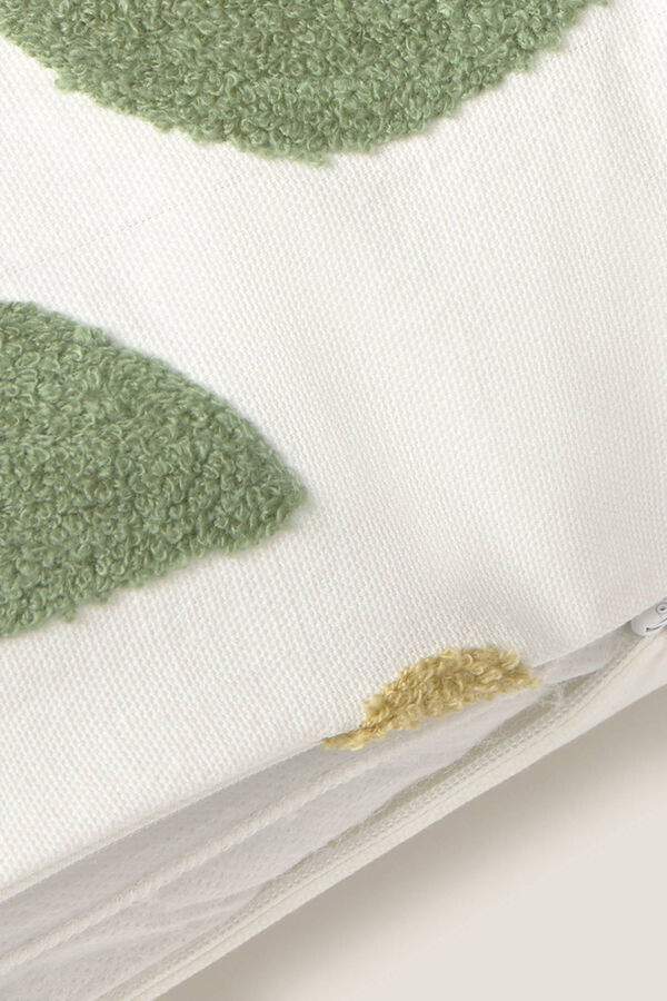 Textura Kissenbezug mit bestickt H&uuml;lle Wei&szlig;