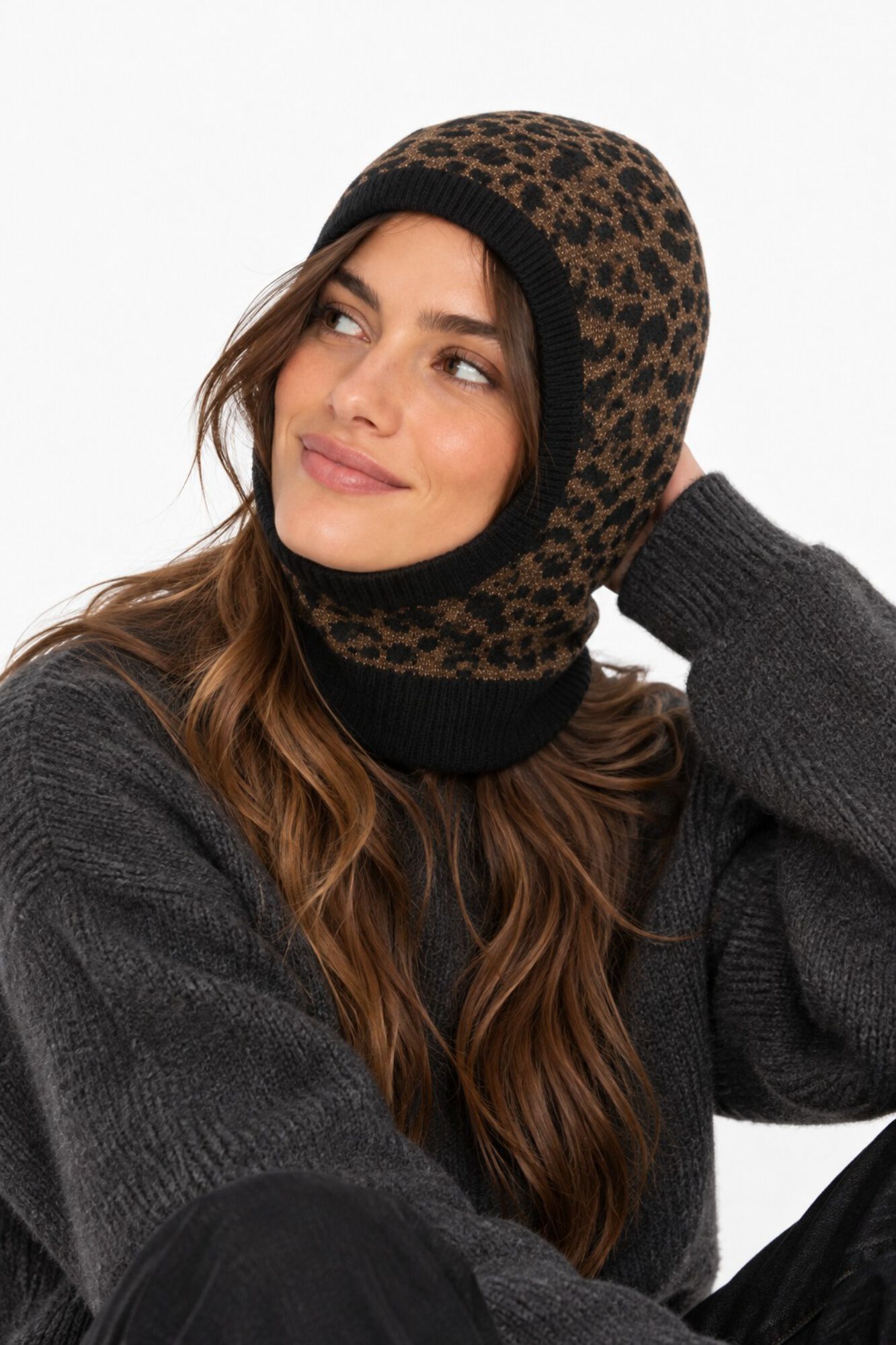 Pieces Balaclava de punto