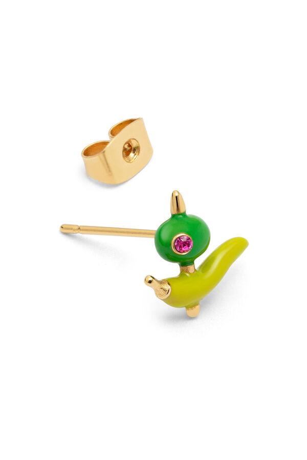 Singularu Pendiente Suelto Gilda Ba&ntilde;o Oro amarillo