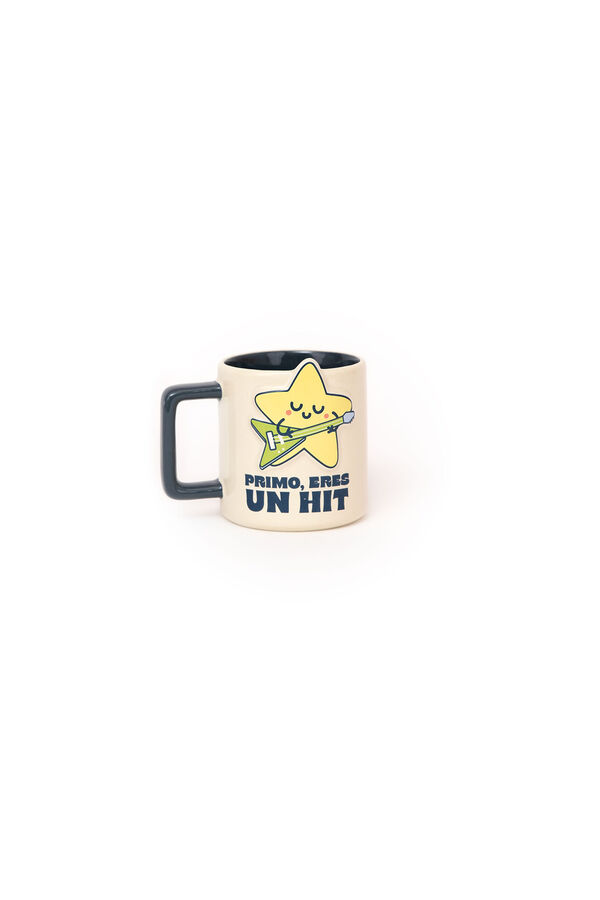 Mr. Wonderful 3D Star Mug - Cousin, you're a hit printed