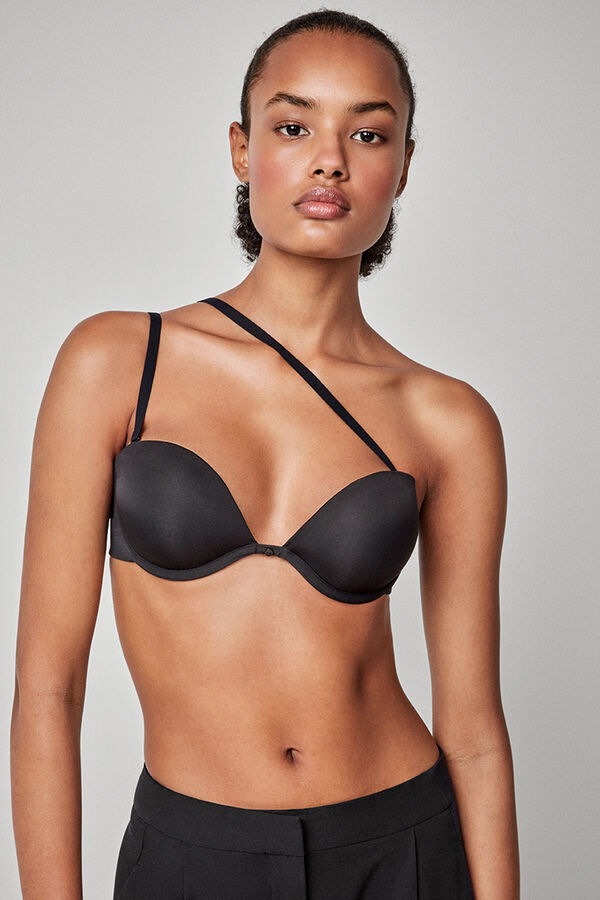 Gisela decote decote removível preto