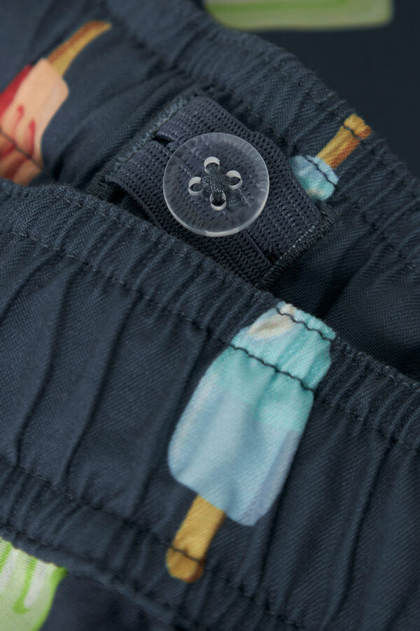 Name it Boy's ice cream print swimwear blue