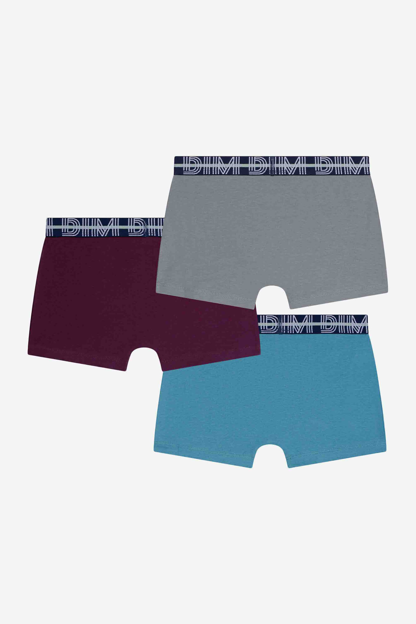 DIM Pack de 3 b&oacute;xers para ni&ntilde;o DIM Cotton Stretch  