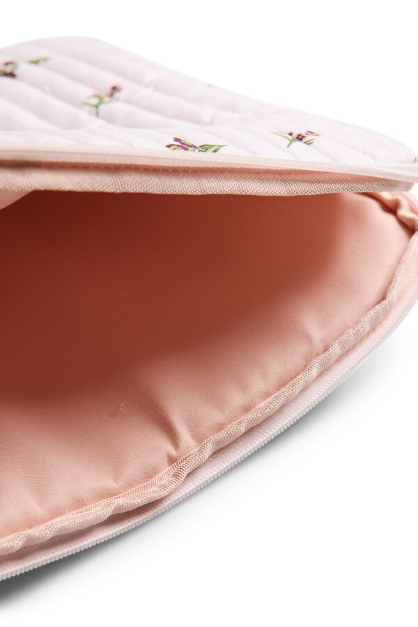Pieces Printed laptop case pink