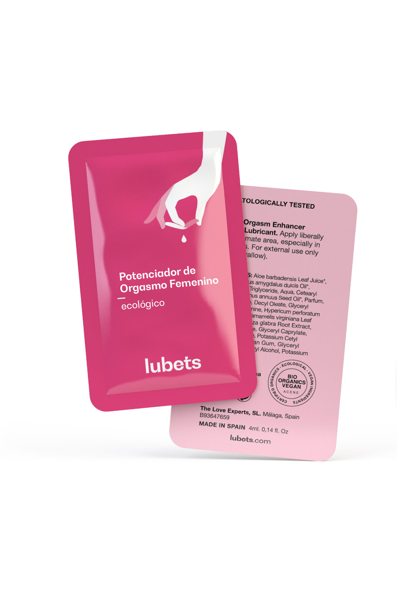 Lubets Potenciador de Orgamos Femenino de Lubets & Women&rsquo;s Secret - Lubricante base agua