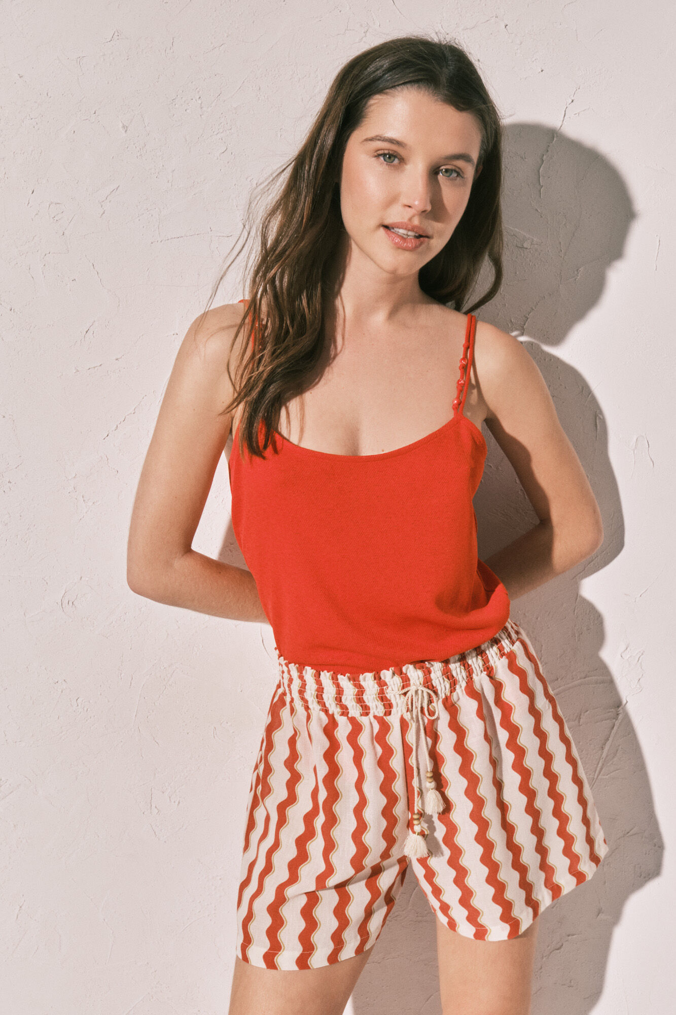 Women'secret Red printed short