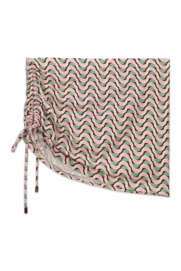 Women'secret Pareo mini suknja sa geometrijskim printom Print