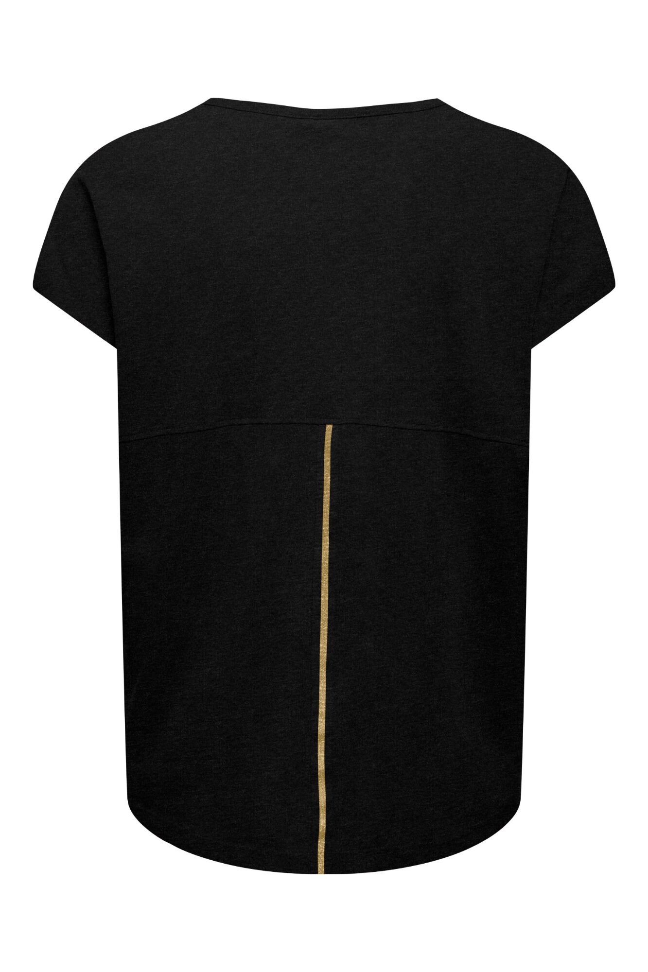Only Play Jersey-T-Shirt mit Lurex-Detail
