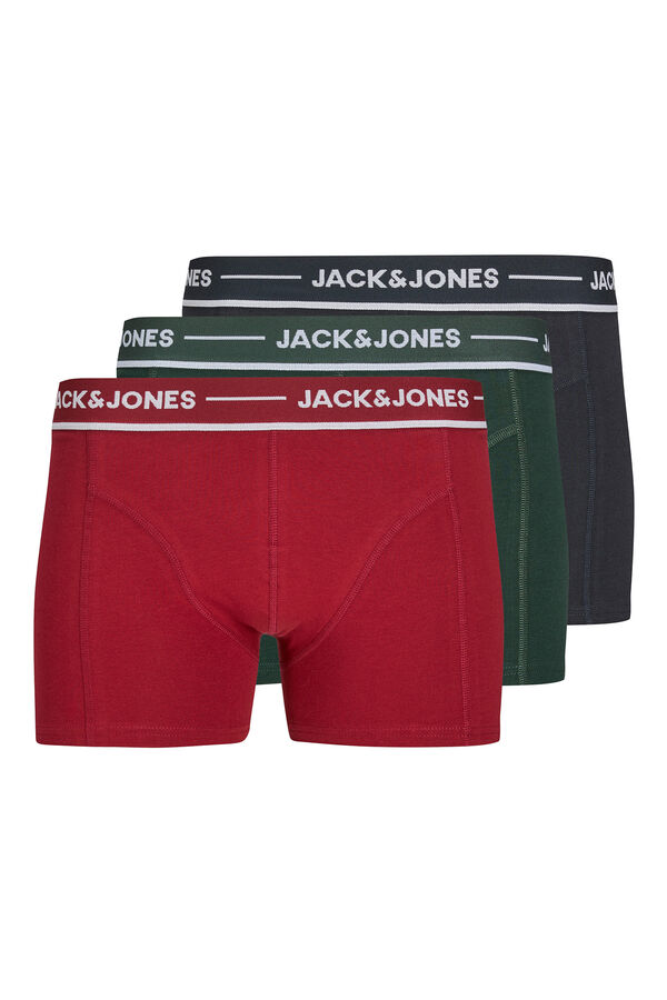 Jack & Jones Pacote x3 boxers azul