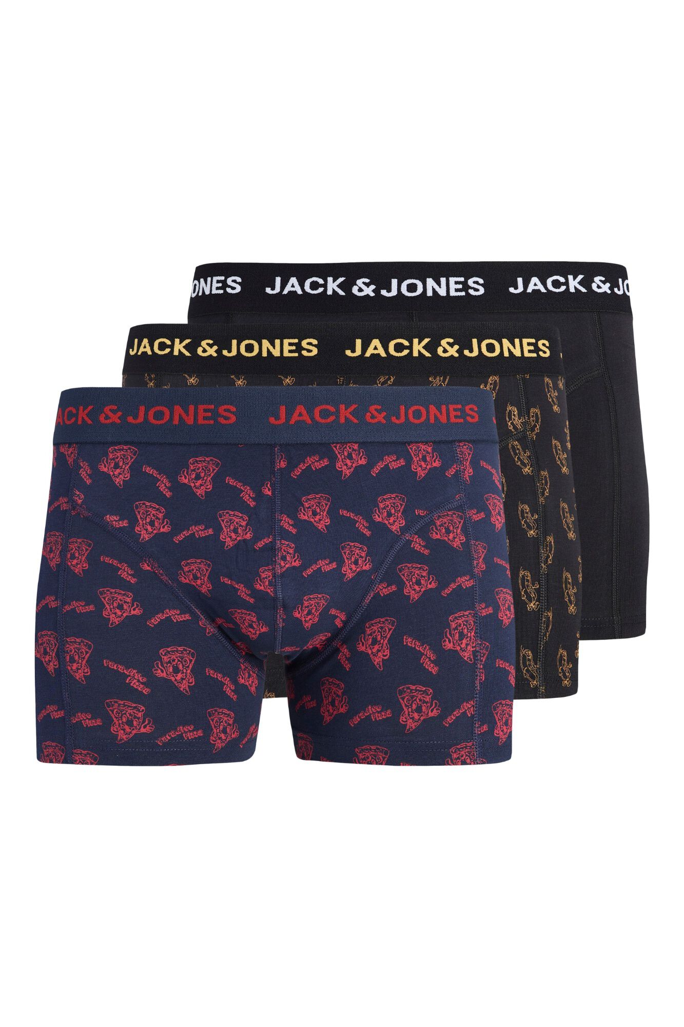 Jack & Jones Boxer trunk em algod&atilde;o
