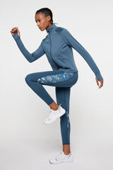 Only Play Chaqueta con cremallera azul