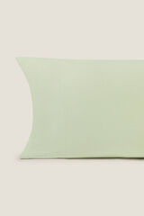 Womensecret Set de 2 fundas de almohada punto algodón verde