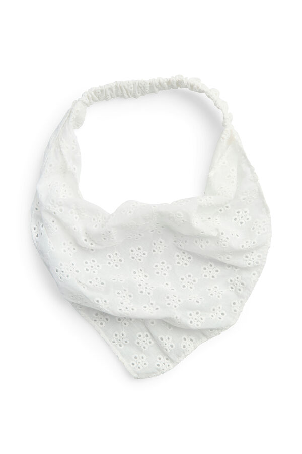 Pieces Triangel- Bandana Weiß