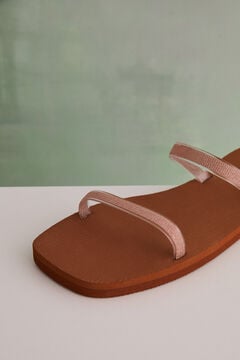 Womensecret Double-strap sandals pink