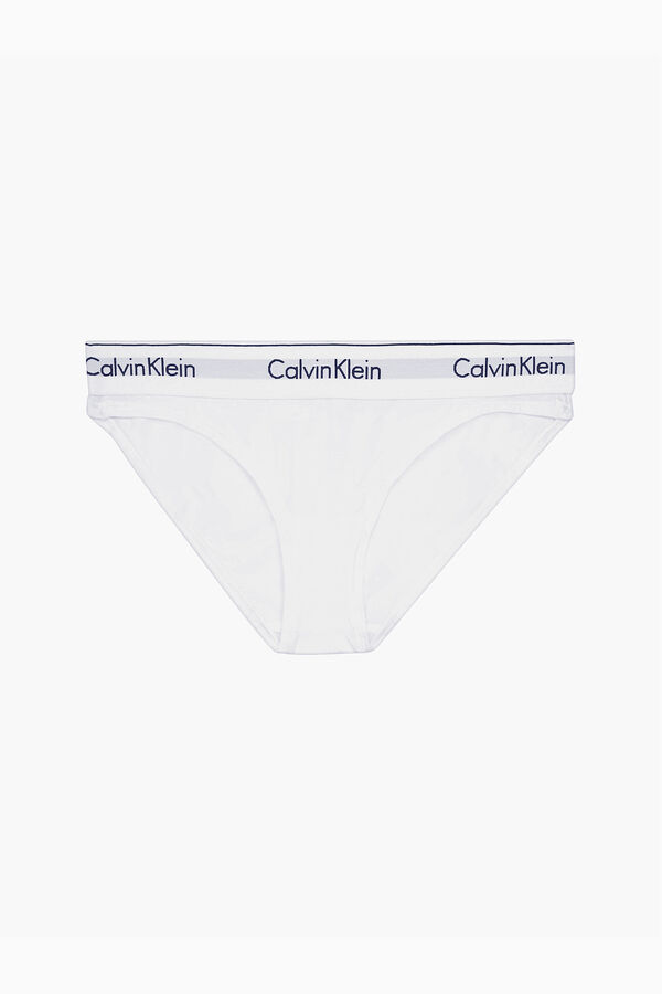 Womensecret Modern Cotton elasticated waist panties Weiß