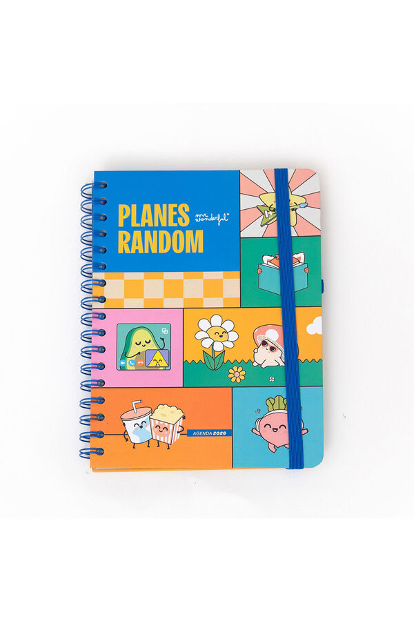 Mr. Wonderful Wonder 2026 Weekly Agenda - Random Plans printed