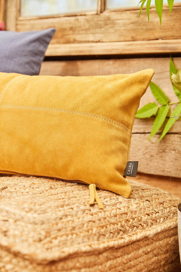 Womensecret Hamza mustard 30 x 60 cushion cover rávasalt mintás