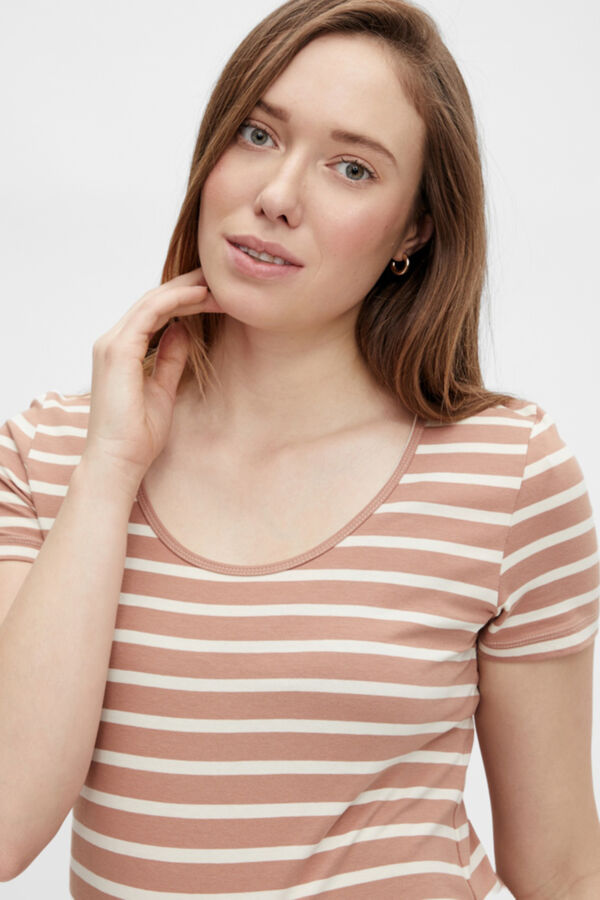 Mamalicious Vestido midi maternity Smeđa