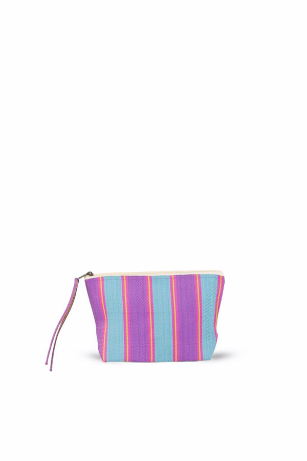 Kbas Neceser pl&aacute;stico reciclado morado/lila