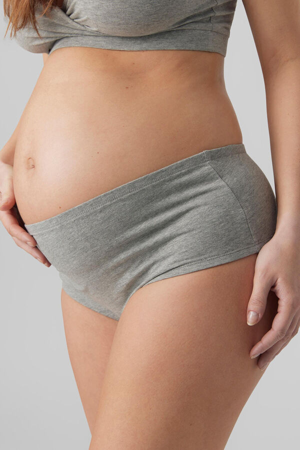 Womensecret 2-pack maternity panties gris