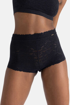 Womensecret Unifit lace shorts black