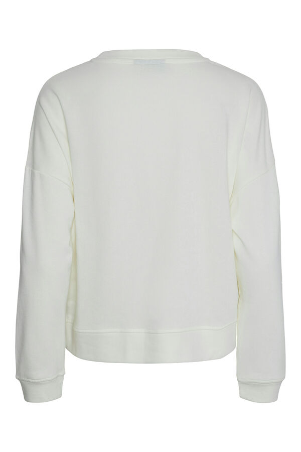 Womensecret Essential sweatshirt  white