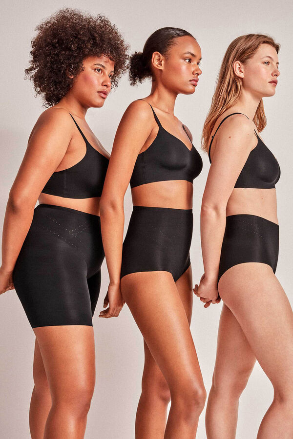 Gisela High waisted slimming girdle Crna