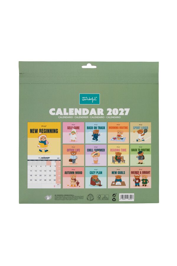 Mr. Wonderful Calend&aacute;rio P&oacute;ster Between estampado