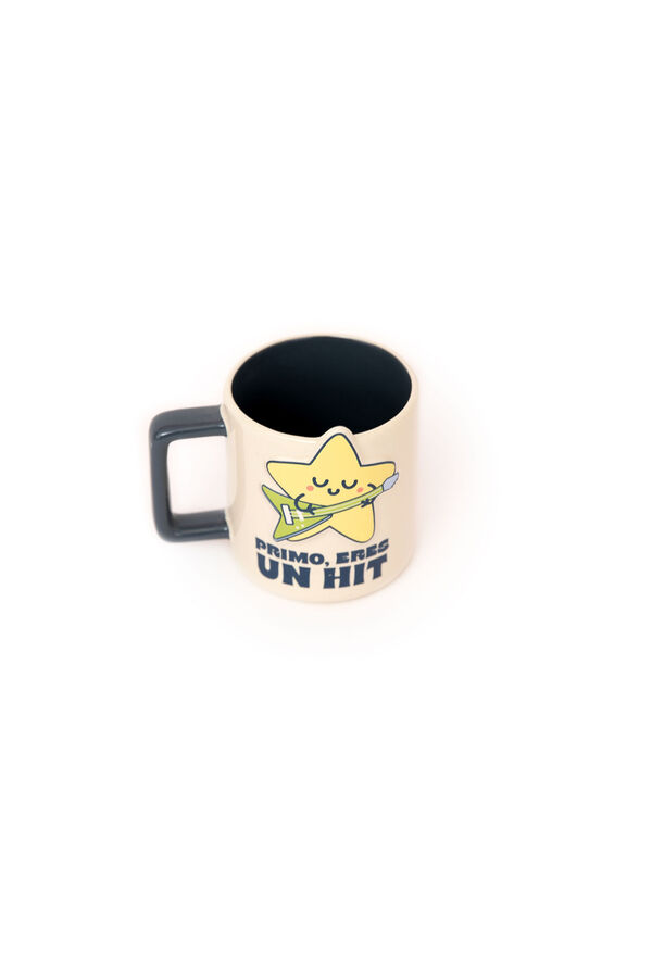 Mr. Wonderful 3D Star Mug - Cousin, you're a hit printed