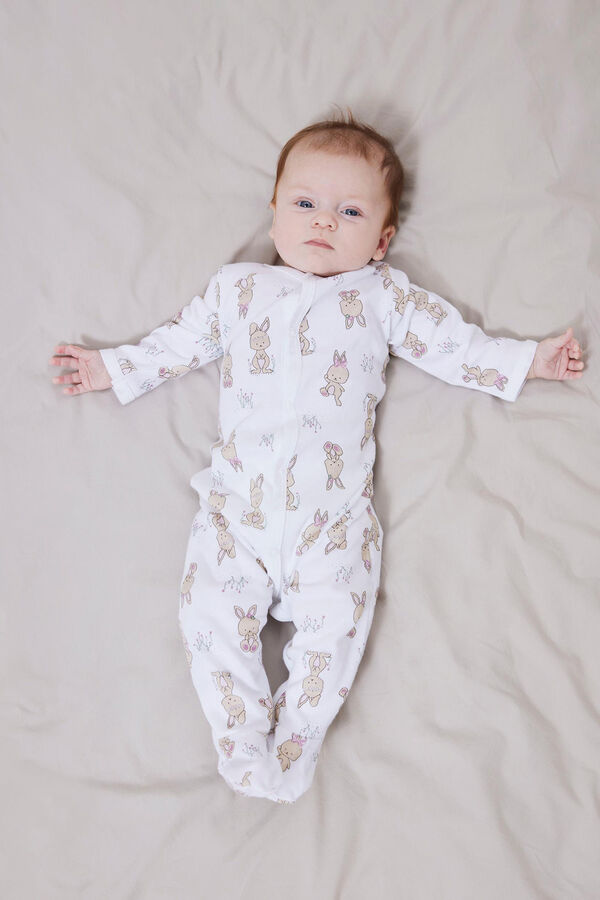 Womensecret Baby sleepsuit blanc