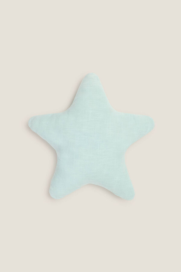 Womensecret Cotton star cushion kék