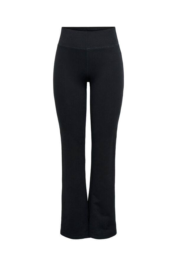 Only Play Warm flare trousers black