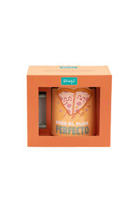 Mr. Wonderful Caneca de pizza 3D - Voc&ecirc; &eacute; o plano perfeito