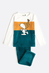 Admas Pijama de menina Corel Warm&Cozy Snoopy estampado