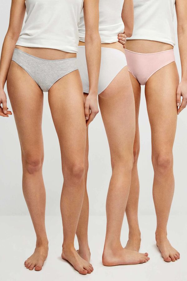 Gisela Pack of 3 midi panties printed