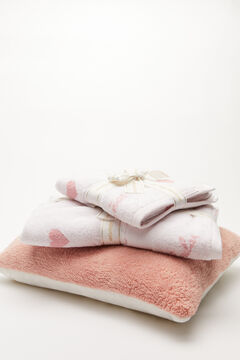Womensecret Medium 100% cotton La Vecina Rubia towel pink
