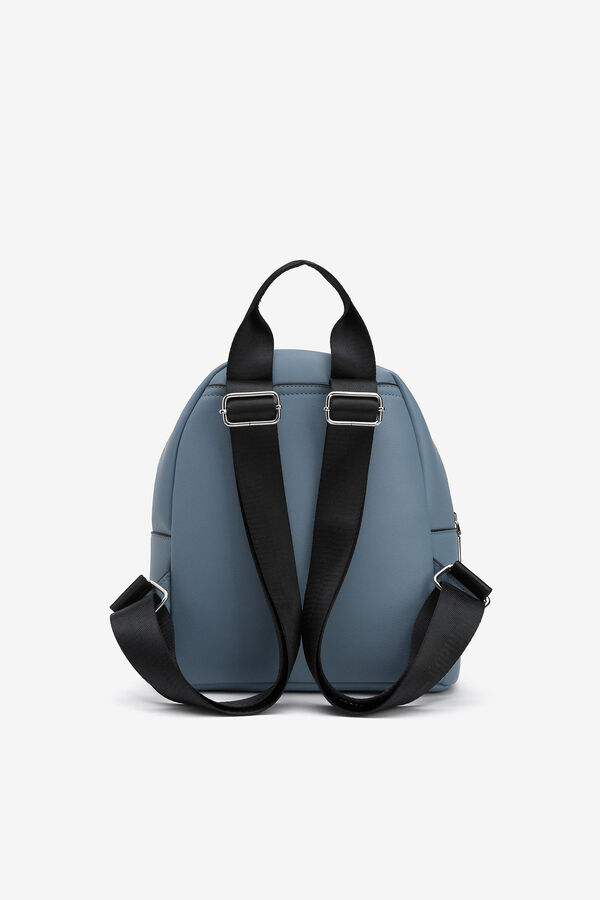 Womensecret Faux Leather Backpack bleu
