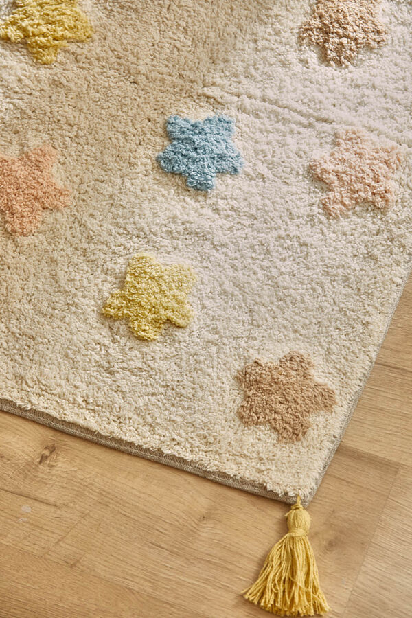 Calma House Alfombra de ba&ntilde;o Star estampado