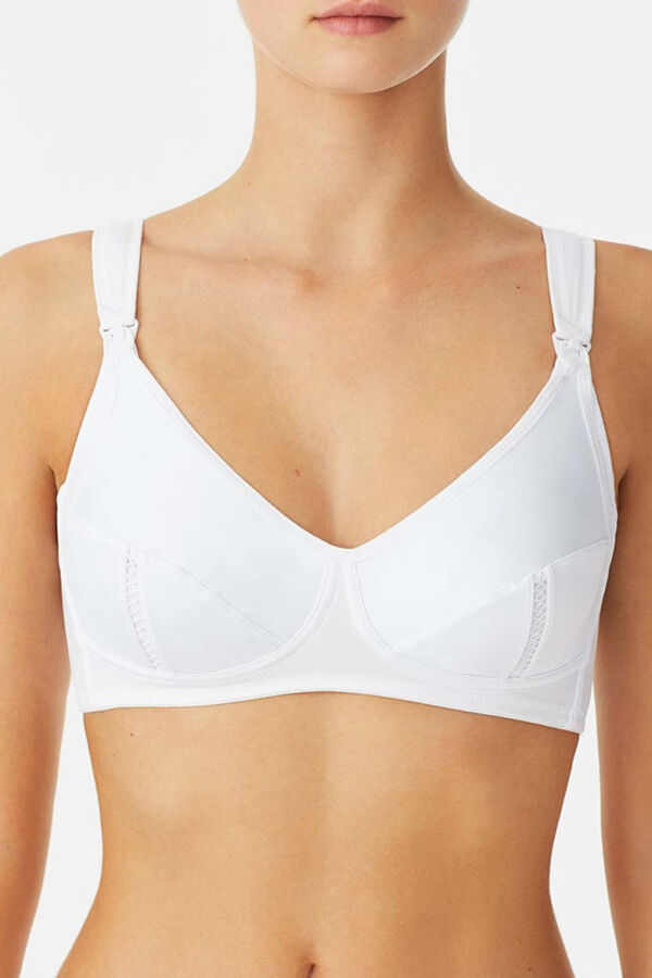 Promise Non-wired maternity bra white