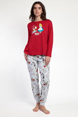 Admas Alice In Wonderland Pyjamas A red