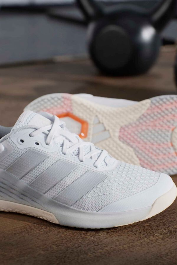 Adidas Zapatillas training 3 bandas Dropset 4 Power blanco