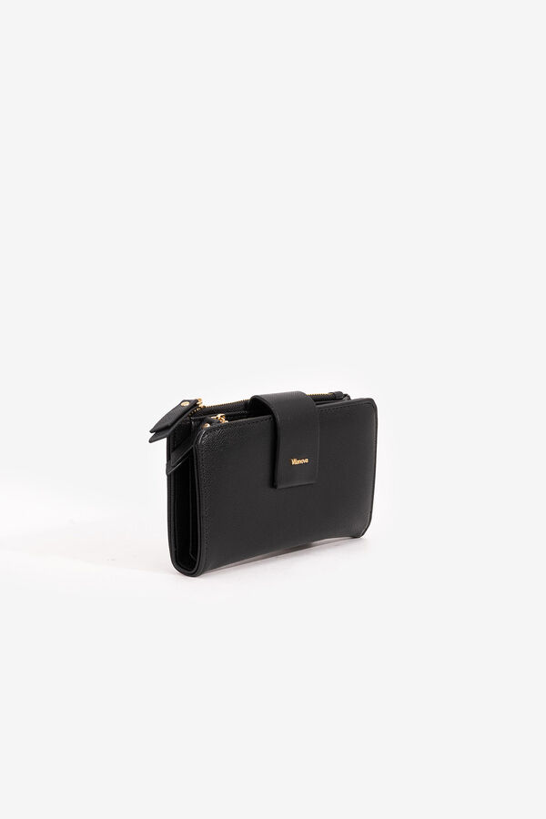 Womensecret Medium flap purse fekete