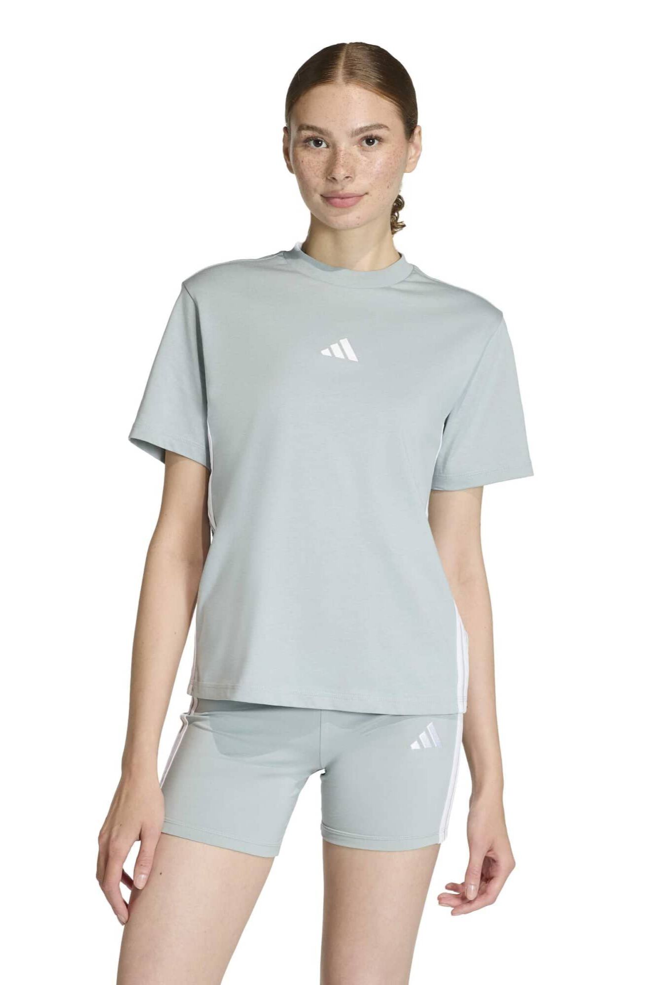Adidas Camiseta casual 3 bandas Essentials