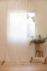 Womensecret Duero white 140 x 280 curtain blanc
