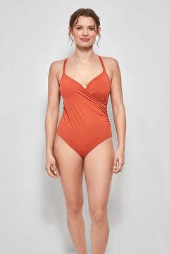 Womensecret Control swimsuit Rot