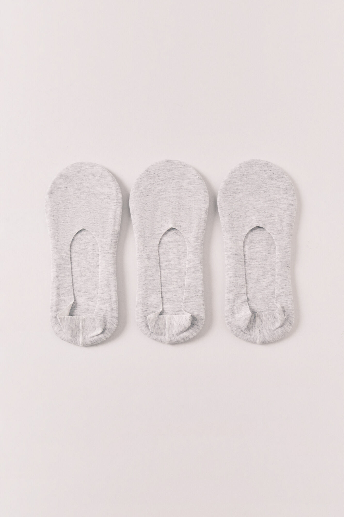 Women'secret Pack 3 calcetines invisibles neutros