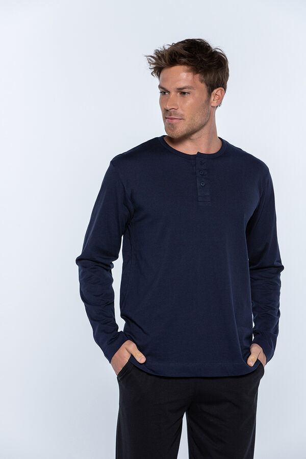 Punto Blanco Men's long sleeve -shirt blue