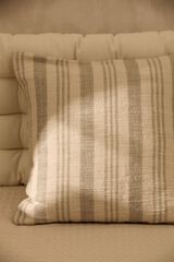 Calma House Baumwoll-Kissenbezug 60x60 Grau