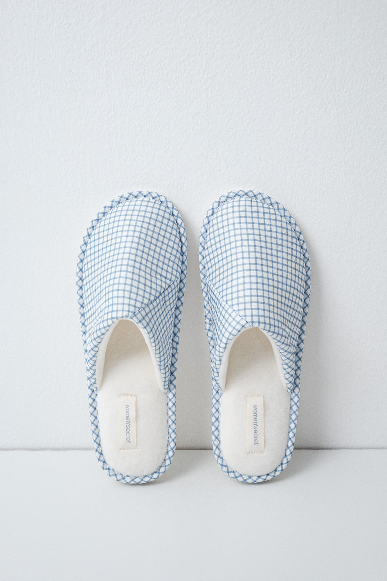 Women'secret Zapatillas casa cuadros Vichy
